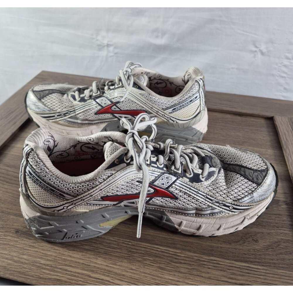 Brooks Trance DNA Women's Silver 10 Edition Flextra Athletic Running Shoe Size 9